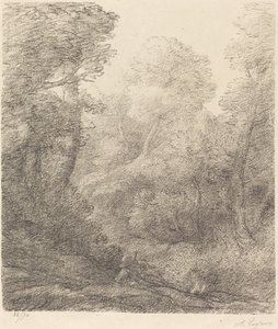Landscape: Morning Mist by Alphonse Legros