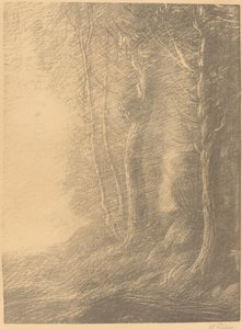 Landscape by Alphonse Legros