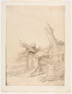 The Bundle Makers by Alphonse Legros