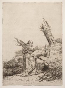 The Bundle Makers by Alphonse Legros