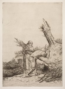 The Faggot Makers by Alphonse Legros