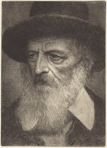 Lord A. Tennyson, 2nd plate by Alphonse Legros