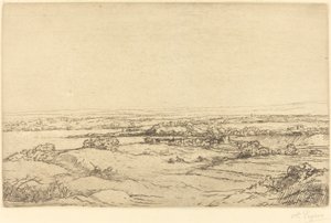 Plain near a Lake
