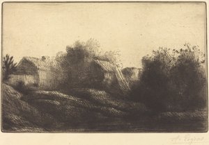 Remembrance of My Village by Alphonse Legros