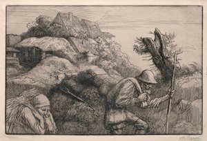 Return from the Woods by Alphonse Legros