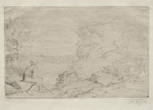 Rocks by Alphonse Legros
