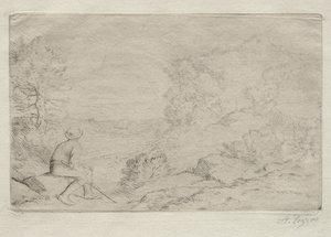 Rocks by Alphonse Legros