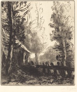 Shed by Alphonse Legros