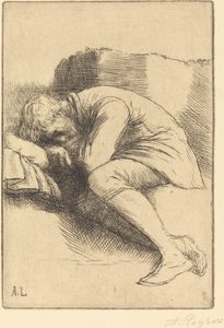 Sleeper by Alphonse Legros