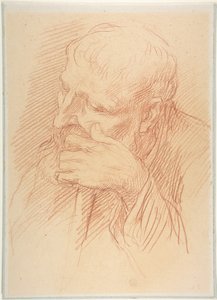 Study of a Head by Alphonse Legros