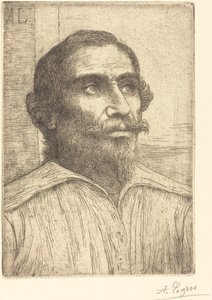 Study of a Spaniard by Alphonse Legros
