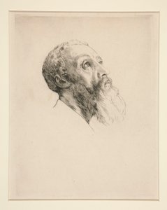Head of Model by Alphonse Legros
