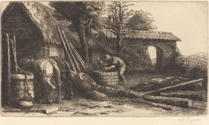 The Cooper by Alphonse Legros
