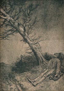 The Dying Vagabond by Alphonse Legros