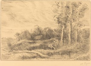 The House of the Well by Alphonse Legros