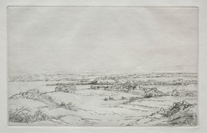 The Meadow near the Lake by Alphonse Legros