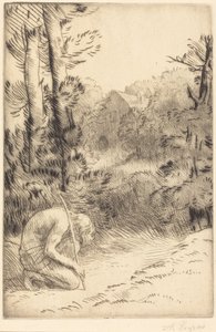 The Prodigal Son, 2nd plate by Alphonse Legros