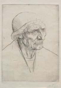 Head of Benediction by Alphonse Legros