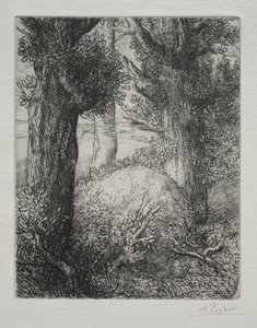 Gaulish Tumulus by Alphonse Legros