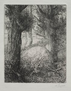 Gaulish Tumulus by Alphonse Legros