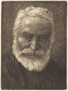 Victor Hugo, 2nd Plate by Alphonse Legros