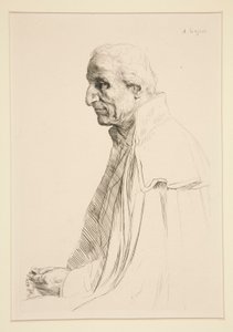 Aged Spaniard by Alphonse Legros