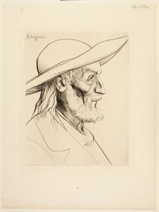 Old Spaniard by Alphonse Legros