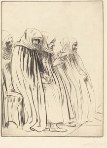 Women of Brussels by Alphonse Legros