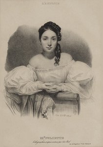 Portrait of Mademoiselle Juliette Drouet