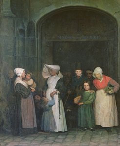 The House of Refuge, c.1840 by Alphonse Louis Pierre Trimolet