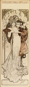A Maquette for the Lithograph "Programme 27 October 1900"