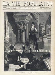 A Singer on Stage Facing the Orchestra
