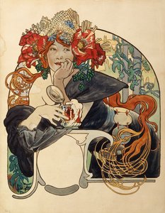Biere de la Meuse by Alphonse Mucha