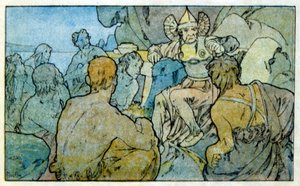 Illustration by Alphonse Mucha from 