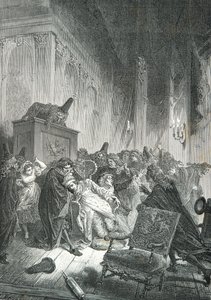 Death of Moliere by Alphonse Marie de Neuville