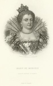 Marie de Medicis by Alphonse Marie de Neuville