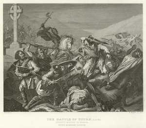 The Battle of Tours, AD 732