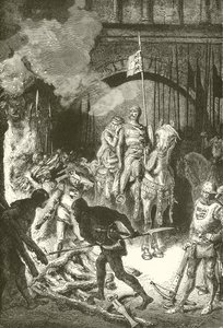 The Cid ordering the execution of Ahmed
