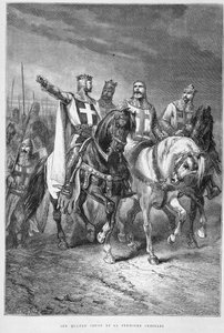 The Four Chiefs of the First Crusade (including Godefroi de Bouillon) - in 