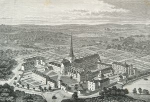 View of Port Royal Abbey by Alphonse Marie de Neuville
