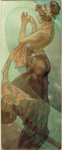 Evening Star by Alphonse Mucha