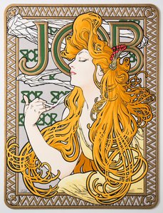 Advertising Poster for the Tissue Paper Job, 1897