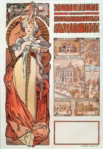 Advertising poster for Austria at the Universal Exhibition in Paris 1900
