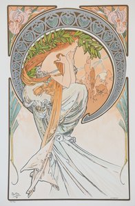 La Poesia from the Series The Arts, 1898
