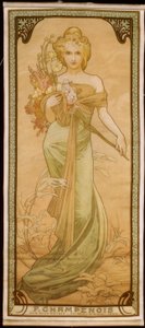 Spring by Alphonse Mucha