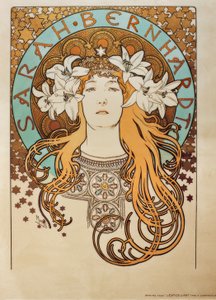 Sarah Bernhardt by Alphonse Mucha
