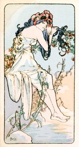 Summer by Alphonse Mucha