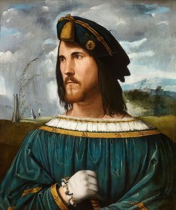 Portrait of a Gentleman (said to be Cesare Borgia). Between 1500 and 1524