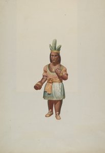 Cigar Store Indian by Alton K. Skillin