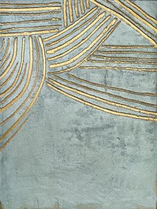 Flowing Gold Lines